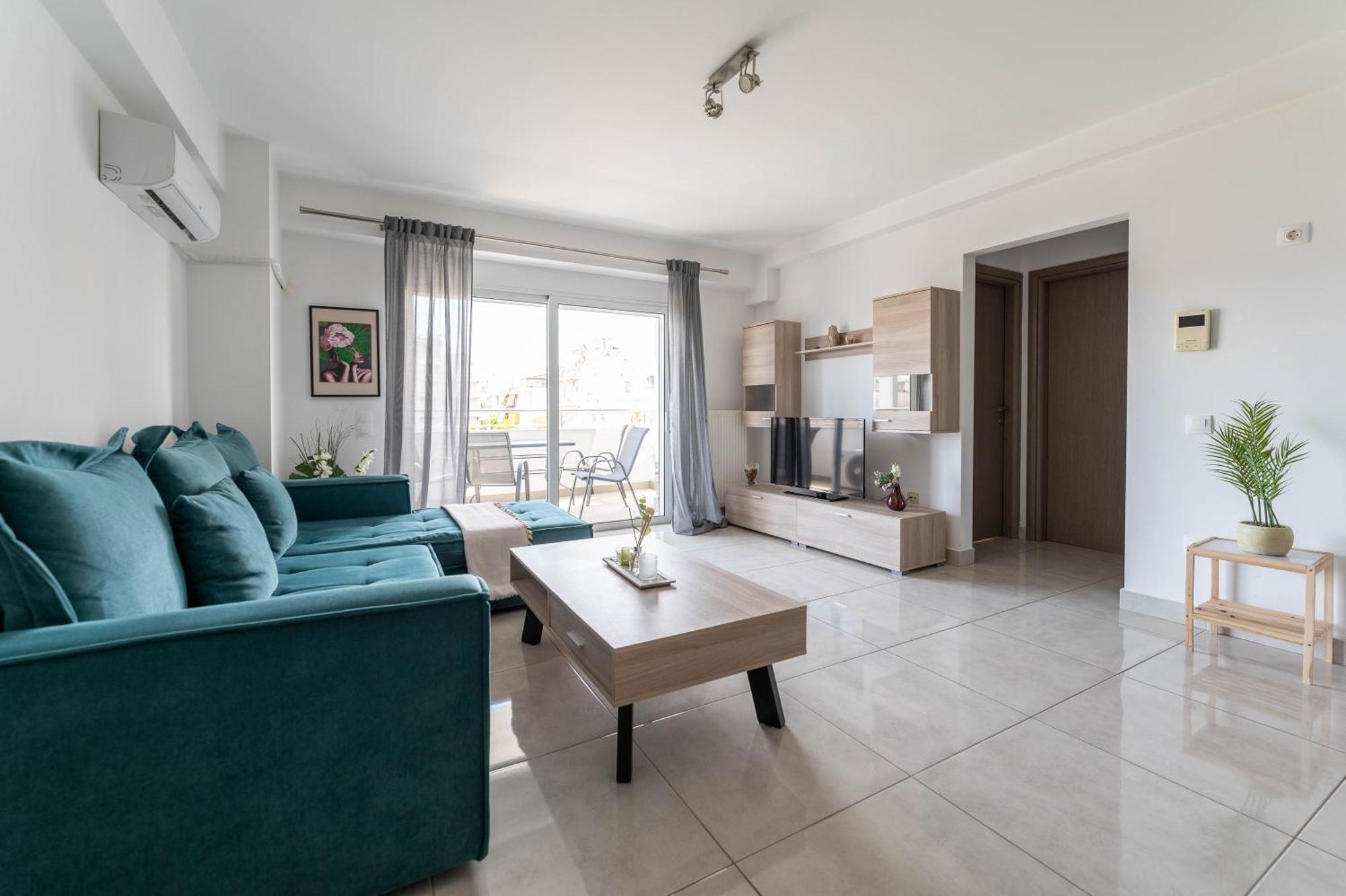 Modern Spacious Apartment Located In Piraeus Ngoại thất bức ảnh