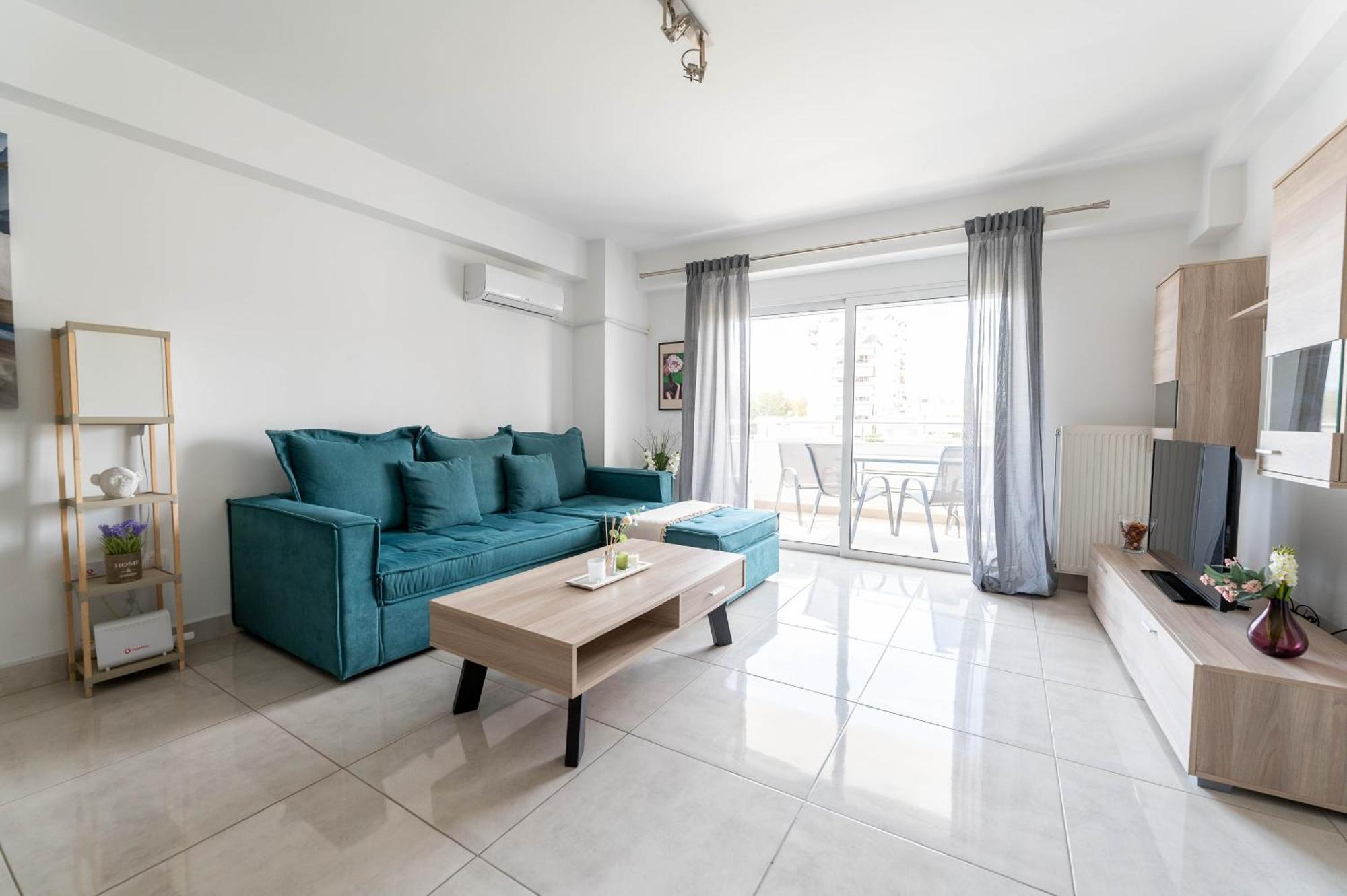 Modern Spacious Apartment Located In Piraeus Ngoại thất bức ảnh